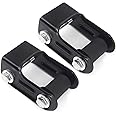 Rear Leaf Spring Shackle Kit Replacement for S10 Blazer GMC Jimmy Sonoma Oldsmobile Bravada Selected Model Replaces 15665302 722-028 (2Kits Pack)