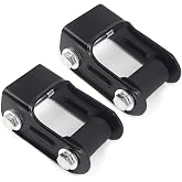 2PCS Rear Leaf Spring Shackle Kit Replacement for 1994-2004 S10 | 1995-2005 Blazer 1994-2001 GMC Jimmy 1994-2004 GMC Sonoma 1994-2001 Oldsmobile Bravada 15665302 722-028