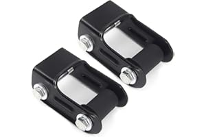 Rear Leaf Spring Shackle Kit Replacement for S10 Blazer GMC Jimmy Sonoma Oldsmobile Bravada Selected Model Replaces 15665302 