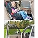 Finduat Car Window Shade -19 Inch x 12 Inch Cling Sunshade for Car Windows - Sun, Glare and Uv Rays Protection for Your Child - Baby Kids Passengers Travel Glare Protector(2 Pack)