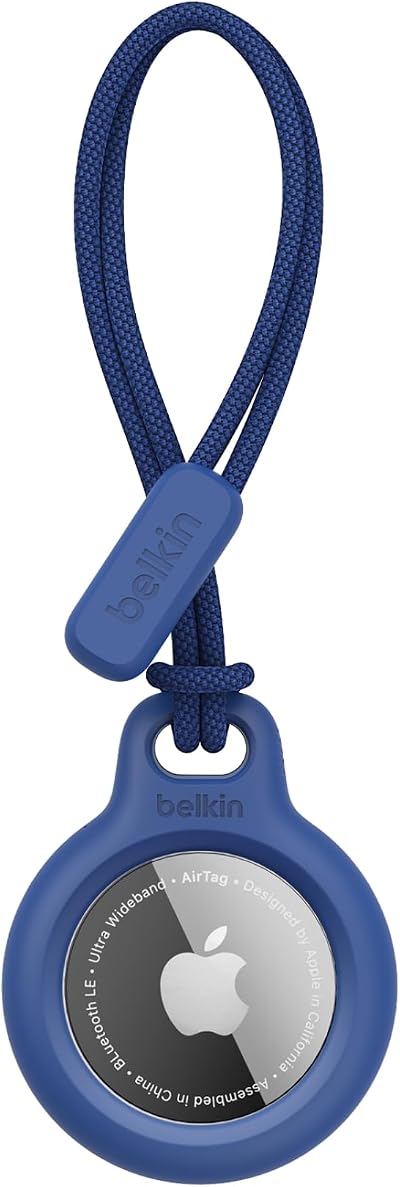 Belkin F8W974 Secure Holder AirTag Case with Strap - Blue