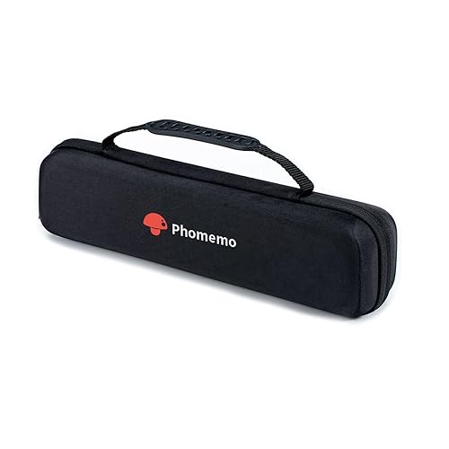 Phomemo M08F A4 Printer Bag, Portable Bag Compatible with M08F, P831, PJ762/PJ763MFi, MT800/MT800Q Portable Thermal Printer(Black Box Only)