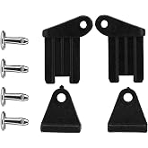Rear Sunshade Repair Kit Compatible with 5 Series 525i 528i 530i 540i E39 E46 E60 E65 E66 Replaces Broken Sunblind for Easy Installation and Lasting Use