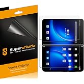 Supershieldz (2 Pack) Designed for Microsoft Surface Duo 2 Screen Protector, (2 Left Screen and 2 Right Screen) High Definition Clear Shield (TPU)