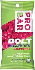 Probar Bolt Organic Energy Chews, Raspberry, 2.1 oz