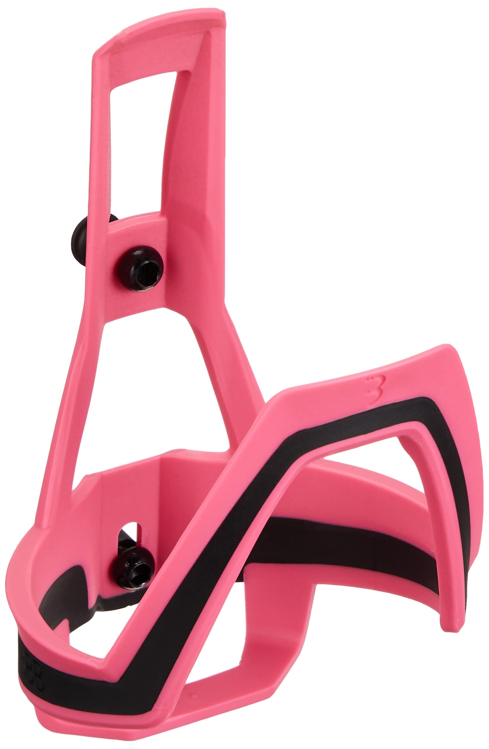 BBB Cycling Water Bottle Holder Universal Bike Bottle Cage for Road Bike and MTB Lightweight DualCage BBC-39 Magenta/Black