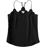 J.Crew Mercantile Women's Scalloped Crepe Cami