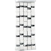 WILSON WRZ4014WH Tennis Racquet Pro Over Grip, White, Pack of 3