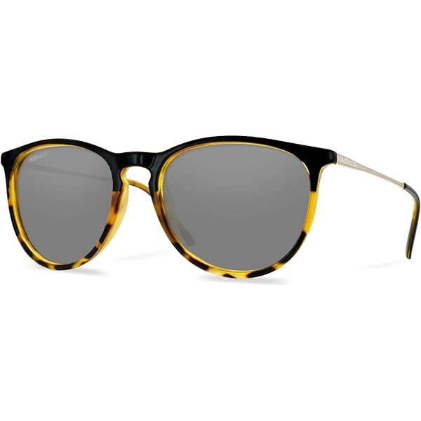 Abaco Polarized Ella Sunglasses Black with Gold Accent ELLA – DAX Eyewear main image 3