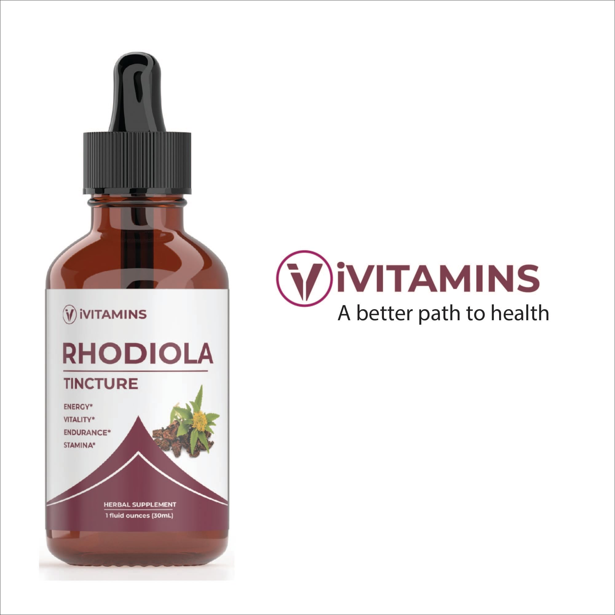 Rhodiola Rosea Tincture | Rhodiola | Rhodiola Extract | for Energy, Stamina, Cognitive Support & Much More | Energy Supplements | Rhodiola Tincture | Rhodiola Supplement - 1 fl oz
