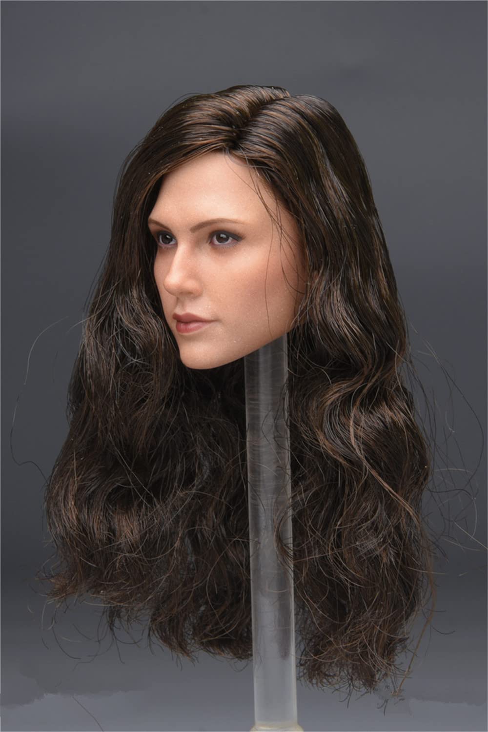 Mua 1/6 Scale Female Head Sculpt,European Beauty Girl Curls Hair Head ...