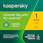 Kaspersky Internet Security for Android 2022 | 1 Device | 1 Year | Android | Online Code