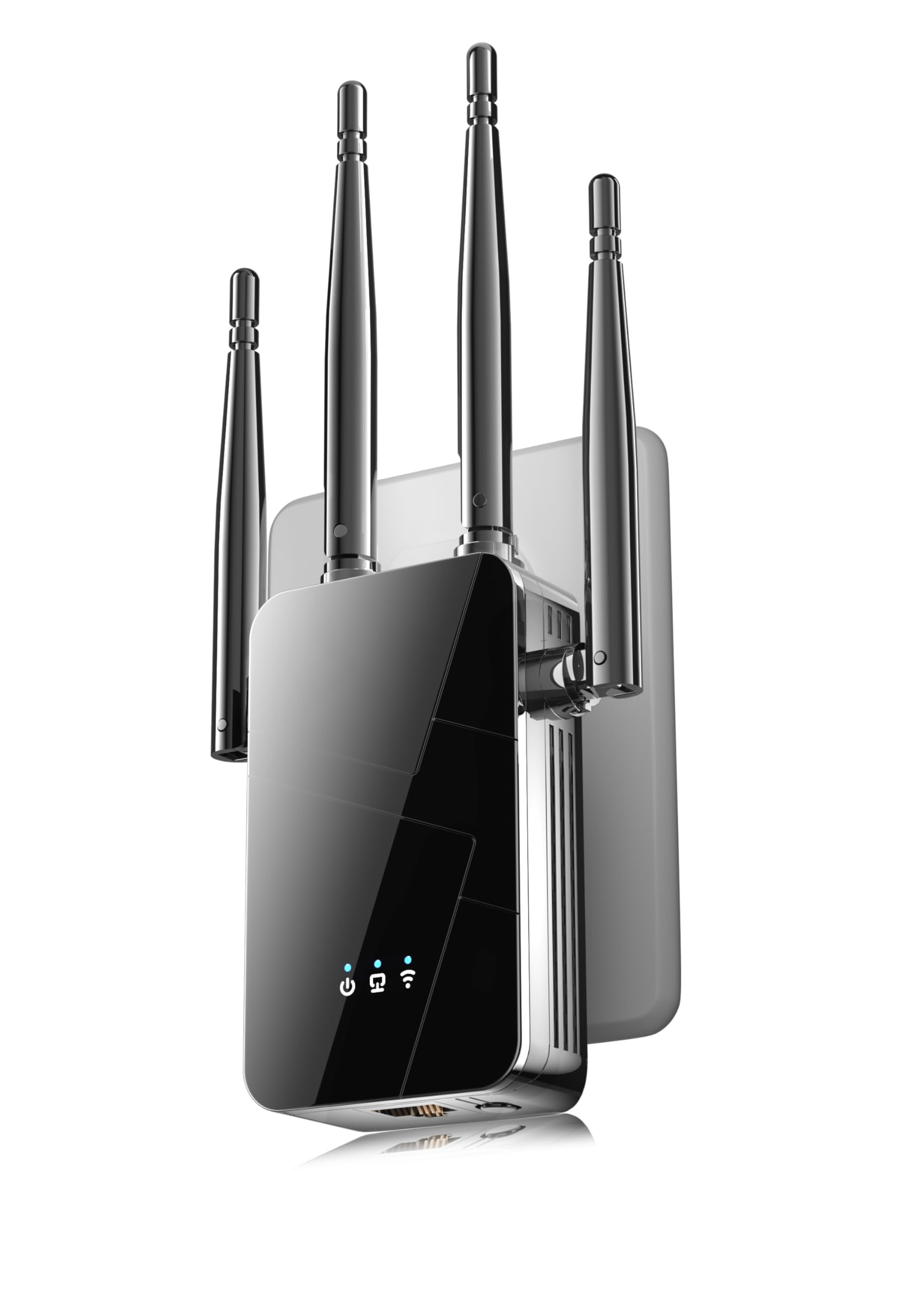 Photo 1 of 2026 WiFi Extender Signal Booster - up to 10000 sq.ft Coverage, Wireless Booster - Long Range Internet Repeater, WiFi Booster and Signal Amplifier w/Ethernet Port, 1-Tap Setup