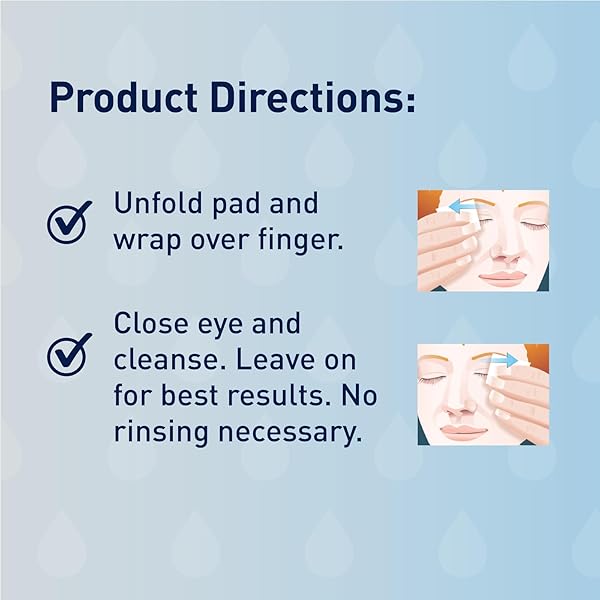 OCUSOFT LID SCRUB PLUS – PRE-MOISTENED LEAVE-ON EYELID WIPES FOR MODERATE TO SEVERE CONDITIONS – MOISTURIZING EYELID CLEANSER FOR MAXIMUM RELIEF – 30 COUNT