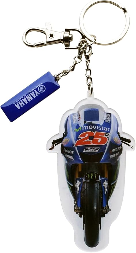 Amazon ヤマハ Yamaha キーホルダー ビニャーレス Mv25 ファクトリーレーシング キーホルダー Yzr M1 Q1g Ysk 419 0mv バイクブランドグッズ 車 バイク