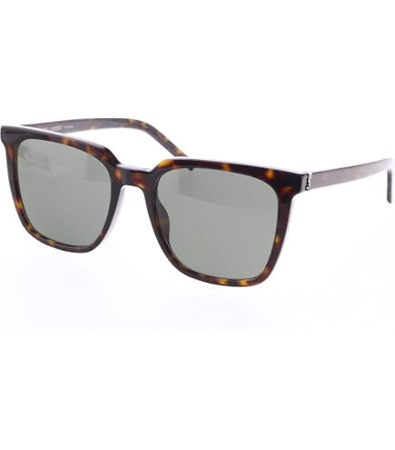 Saint Laurent SL M146-002 Havana square Sunglasses Saint Laurent SL M146/K 002 Sunglasses Womens Havana/Grey  main image 4