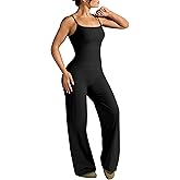 OMKAGI Workout Sets for Women Padded Tank Tops Matching Straight Leg Yoga Outfits