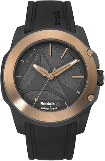 Reebok Reloj Analógico para Hombre de Cuarzo con Correa en Silicona RD-DUN-G2-CBIB-B3