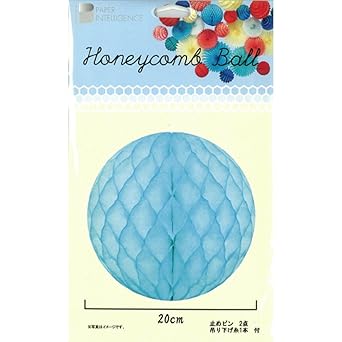 Amazon ハニカムボール 20cm ターコイズ ペーパーアート 通販 Amazon ハニカムボール 20cm ターコイズ ペーパーアート 通販