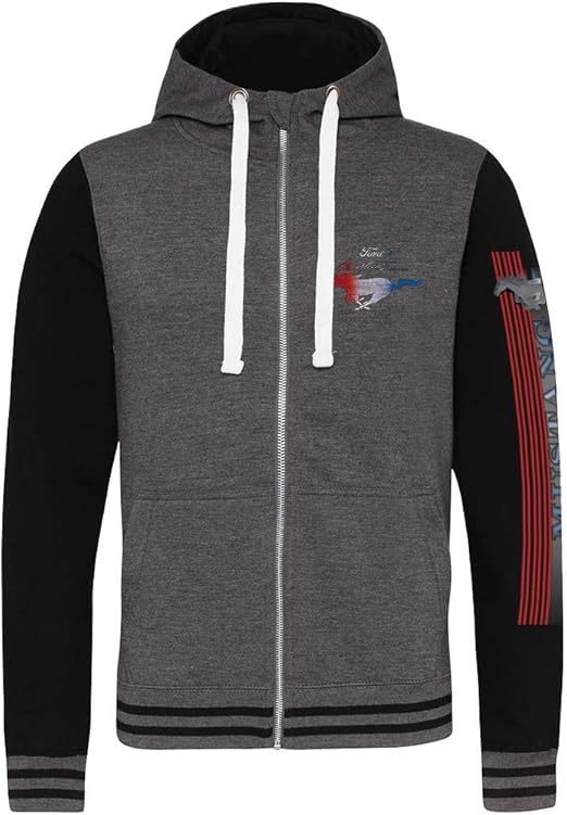 Offizielles Lizenziertes Ford Mustang Tribar Herren Varsity Baseball ...