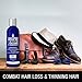 Hair Thickness Maximizer Hair Growth Shampoo for Men - Hair Thickening Shampoo Best Treatment for Thinning and Hair Loss. Paraben Free, with Argan Oil
