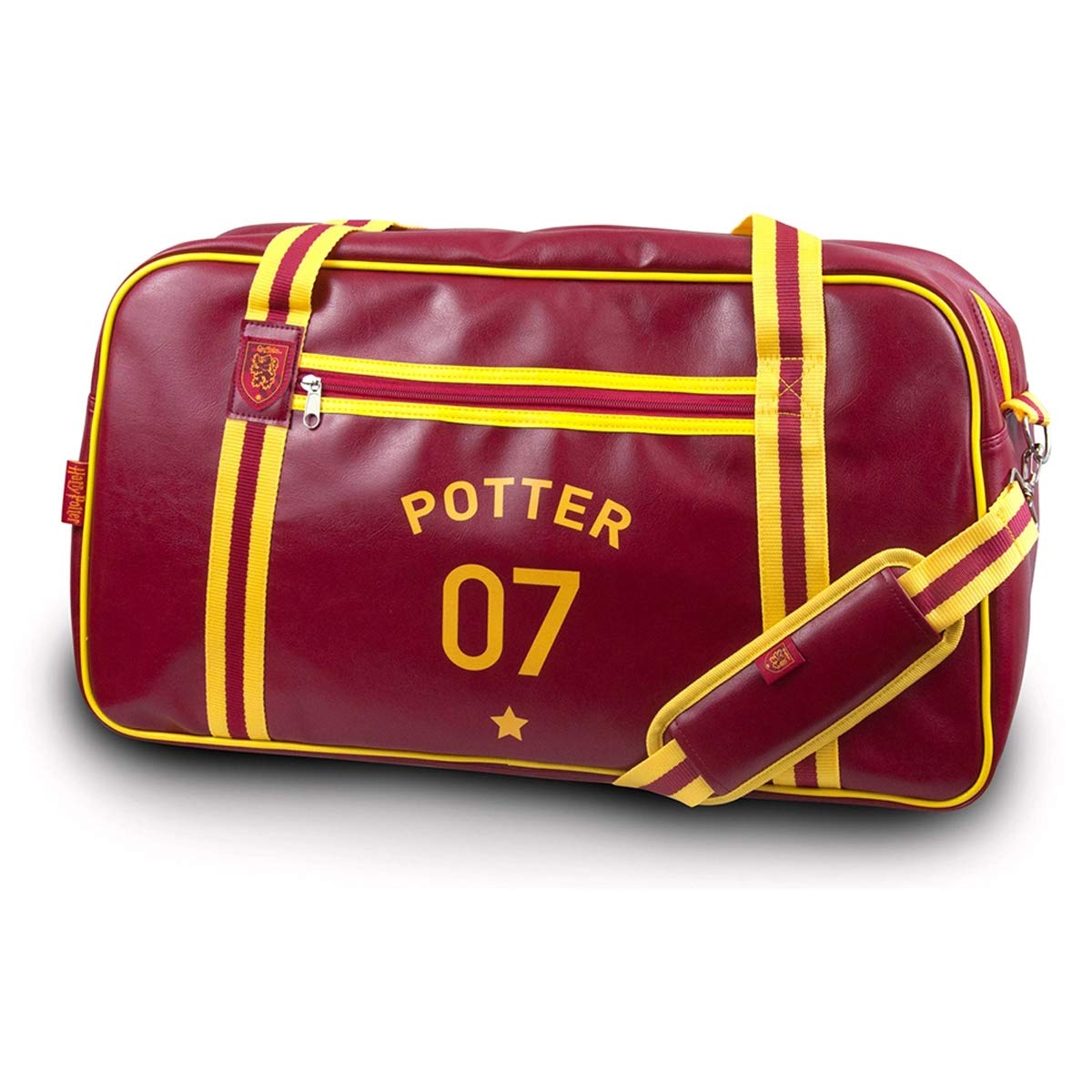 Groovy Uk Harry Potter Quidditch Team Gryffindor Sport Holdall Bag, Brown/Yellow