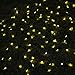 VMANOO Solar String Lights 100 LED M5 Clear Mini Fairy Christmas Lights for Outdoor Indoor Garden Patio Lawn Holiday Party Xmas Tree Garland Decorations, Waterproof (Warm White)