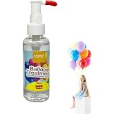 100ML Helium Balloon Protection Fluid, Ultra High Float Treatment for Latex Balloons, Makes Helium Latex Balloons Longer, Long-Lasting Helium Balloons for Parties, Pump included