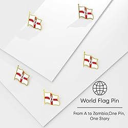 Northern Ireland Flag Lapel Pin - Ulster Banner