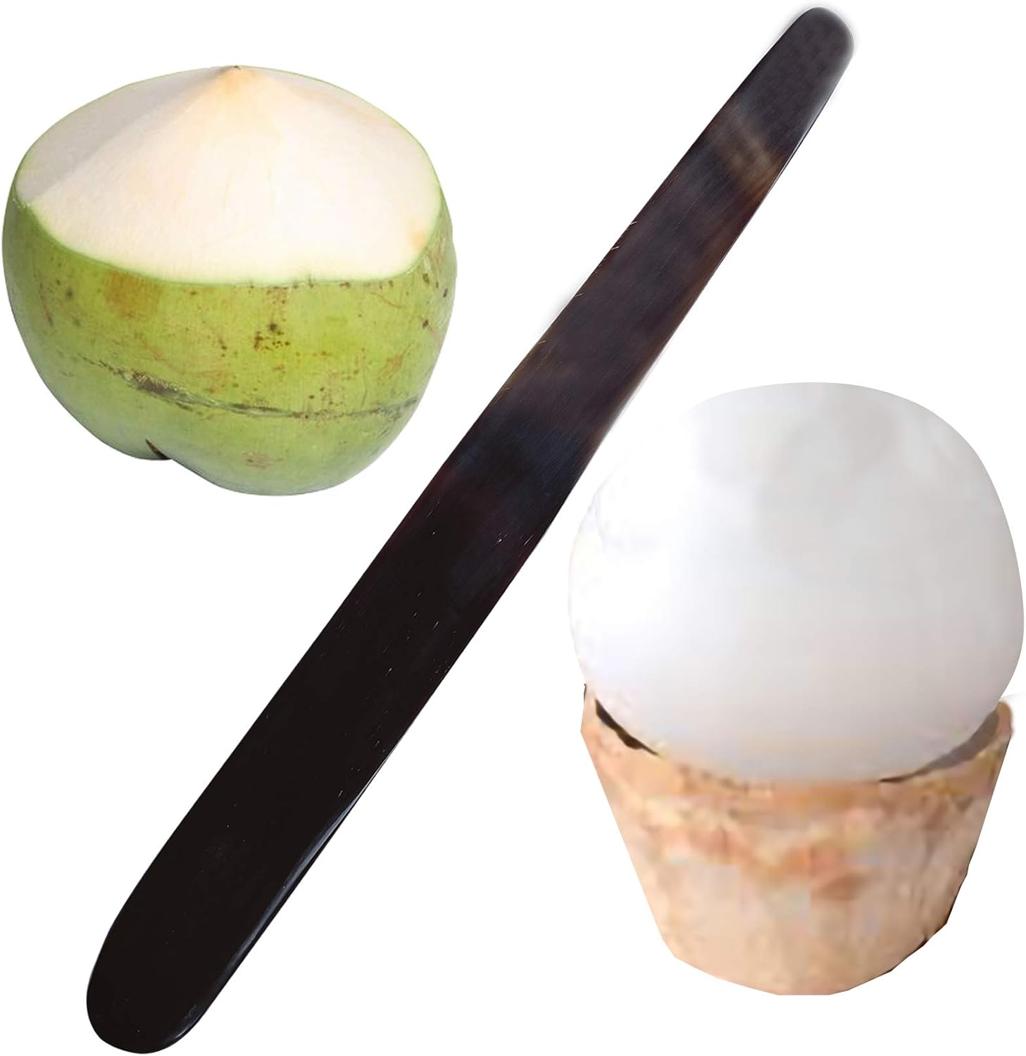 Plai Na Opener Remove Young Coconut Meat and Juice without Coconut