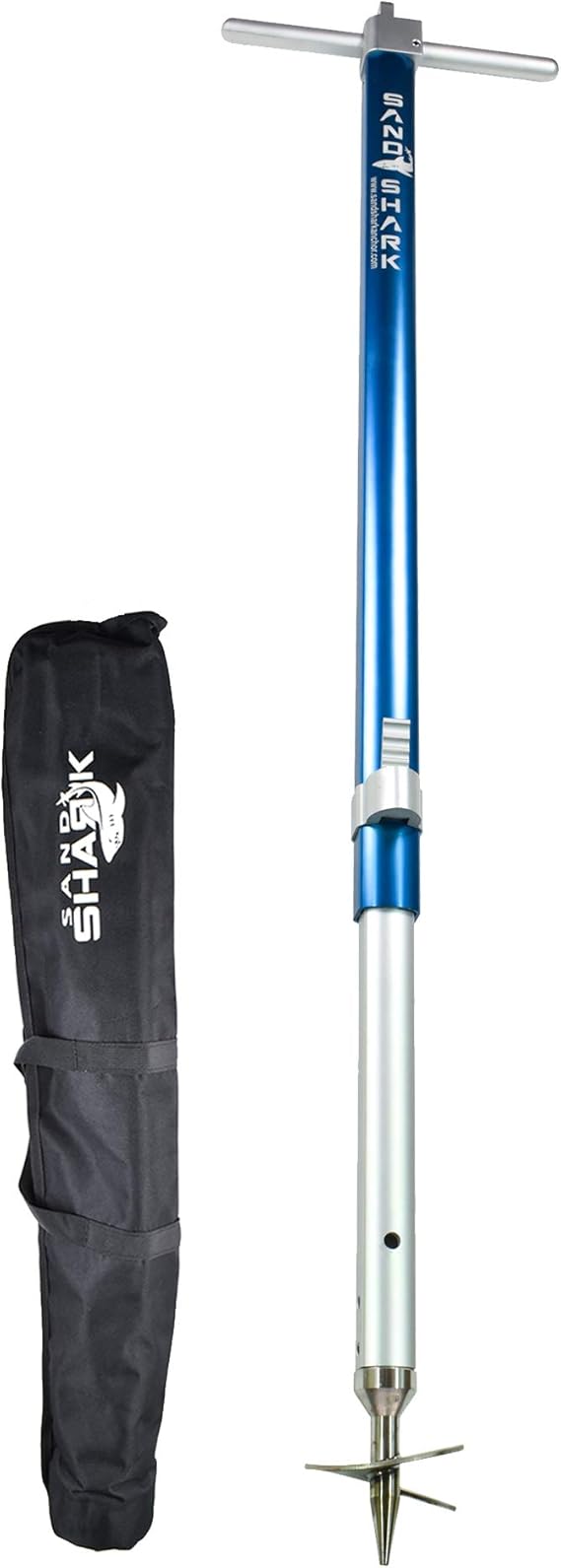 Ultimate Boat Sand Anchor by SandShark. Adjustable, Folds Up for