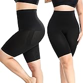 Lemorosy Shapewear for Women Tummy Control Body Shaper High Waisted Butt Lifting Shaping Shorts Seamless Shapewear Panties