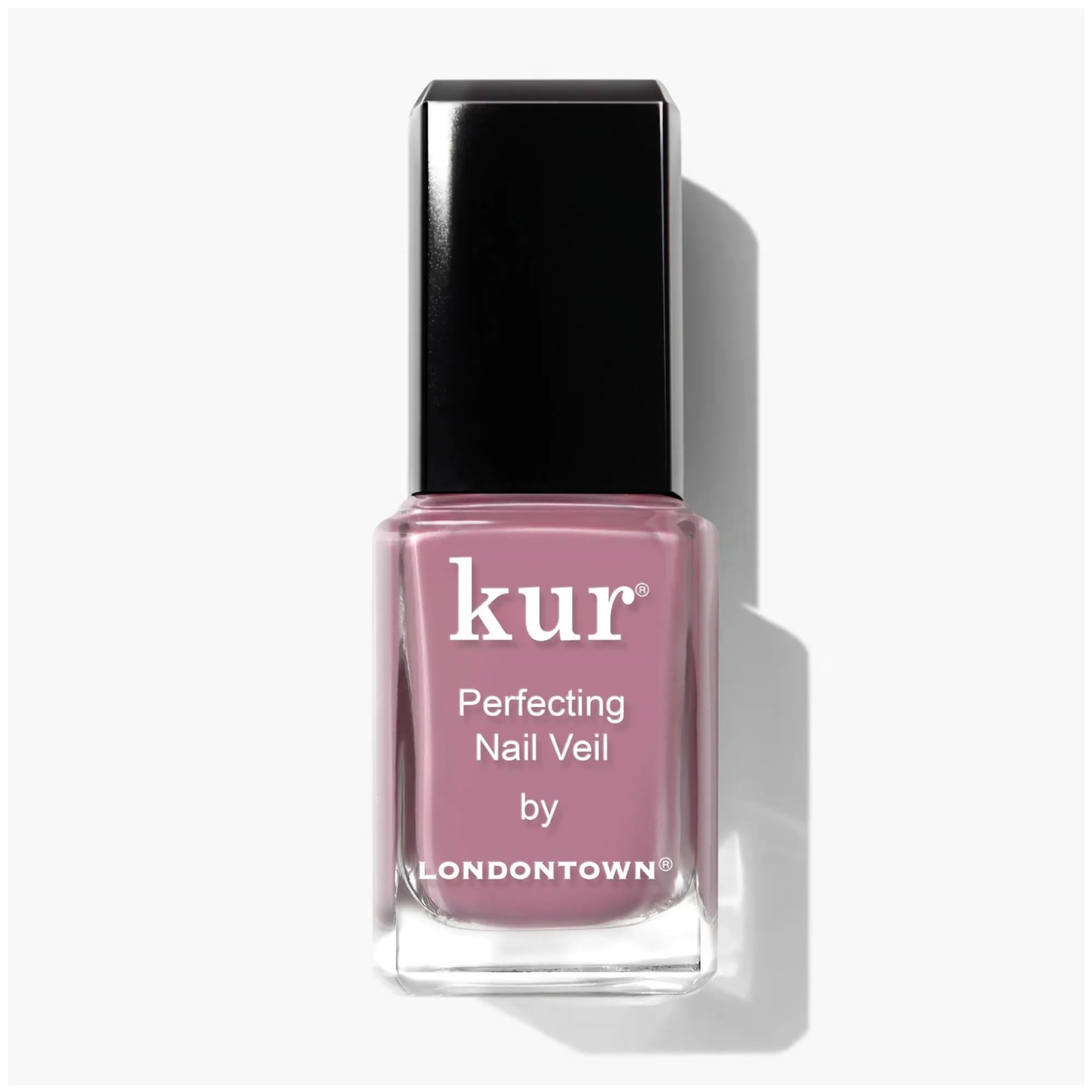 LONDONTOWN kur Perfecting Nail Veil, Ultra Sheer Nail Polish | Long-Lasting, Streak-Free, Chip-Resistant, 21+ Free Non-Toxic