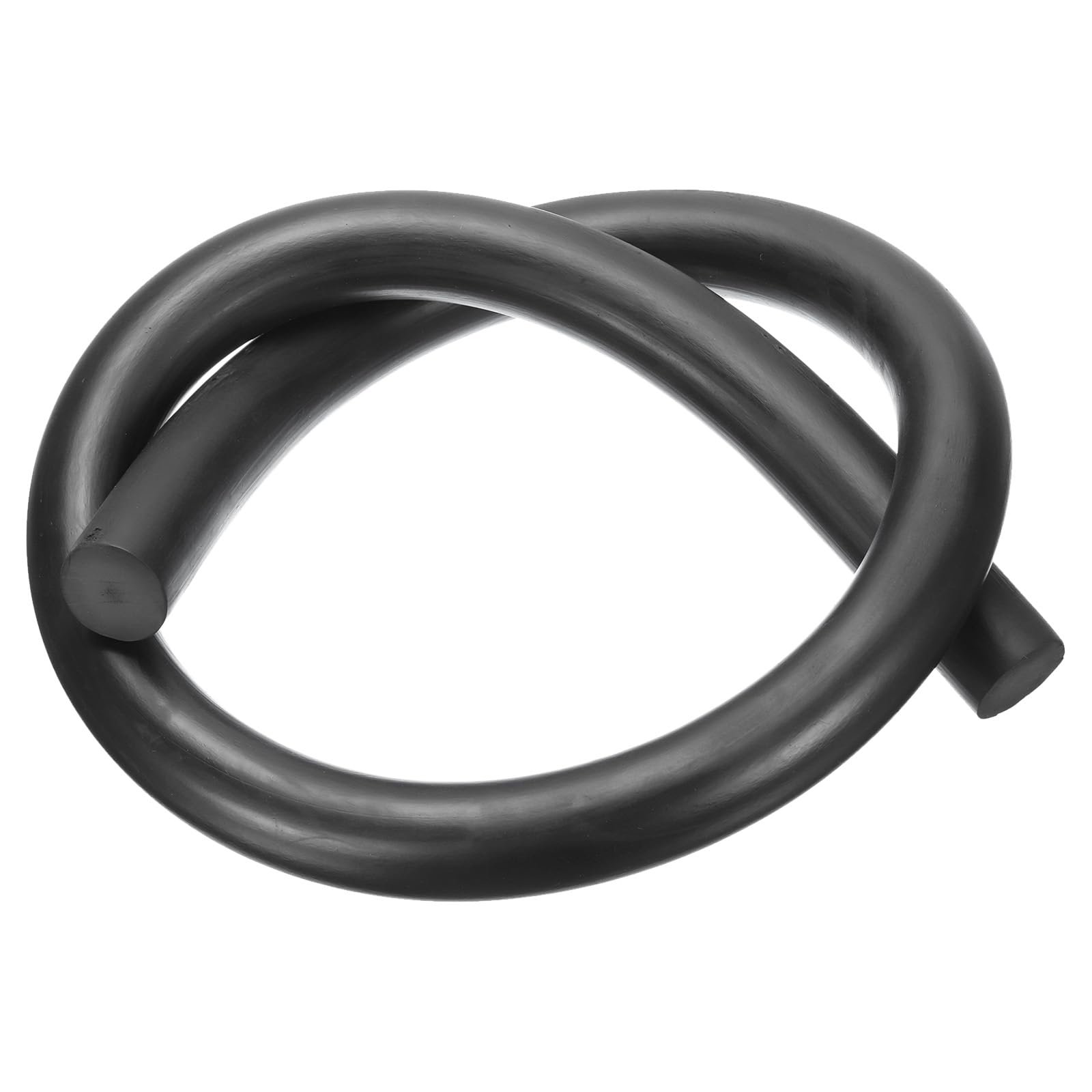 PATIKIL 1 1/8 Inch x 3.3 Feet Backer Rod, Hard Solid Nitrile Rubber Rope Caulk Crack Gaps Joint Filler Weather Stripping for Home Construction, Industrial Equipment Gasket DIY，Black