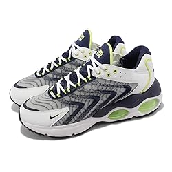 Nike Men's Air Max TW Running Shoes, White/Midnight