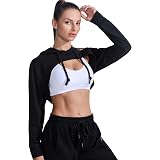 Track Suit Super Crop Drawstring Hoodie 