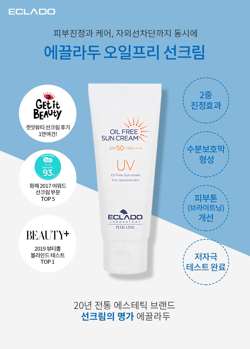 eclado oil free sun cream