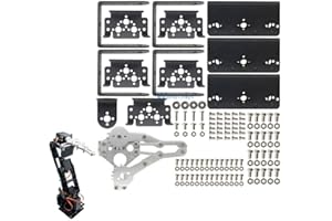 Aluminium Robot 6 DOF Arm Claw Mount Kit Mechanical Robotic Arm for Arduino
