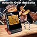 Wireless Meat Thermometers for Grill Smoker, Morpilot Bluetooth BBQ Grill Thermometer Smart Remote Digital Cooking Food with 6 Probes for Outdoor Grilling Smoker Oven Griddle Indoor Kitchen