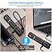 AUOPRO Rechargeable Flashlight 800 Lumens, Ultra Bright Tactical Flashlight Small Torch Light, CREE LED Taclight, IPX7 Water Resistant, 5 Modes for Camping, Outdoor Emergency Lighting