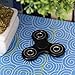 FidgetKool Fidget Toys Spinning & Spinner Top Relieves Your Adhd/Anxiety & Boredom Gifts Black Novelty