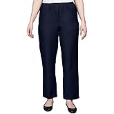 Alfred Dunner All Around Elastic Waist Cotton Short Twill Pants