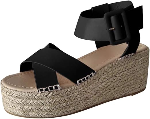 comfy espadrille wedges