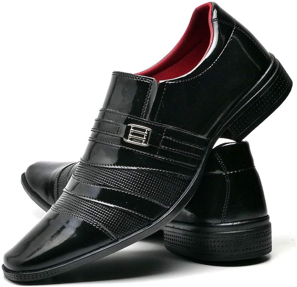 sapato social com cinto e carteira