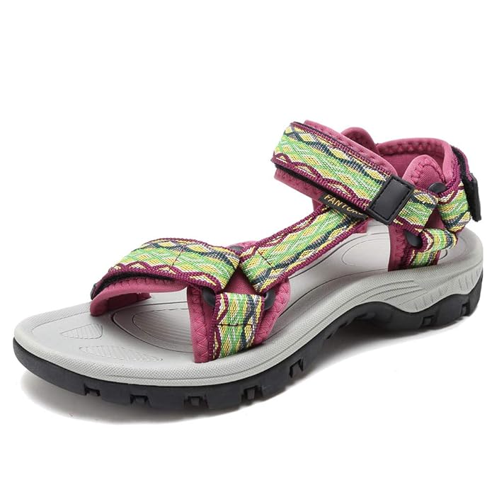 Sport Sandals for Women, Open Toe Strap Sandal Antiskidding Outdoor