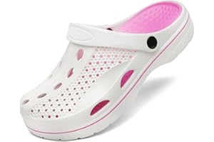 VZQ Women and Men Arch Support Clogs Slip-on Garden Shoes Outdoor Beach Slippers Sandals with Plantar Fasciitis Feet Cushion Insoles