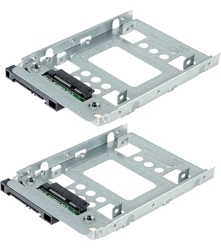 Heretom LFF 3,5 Plateau de Disque Dur Caddie Support SAS SATA Tray Caddy pour Serveurs HP Apollo 4200 4510 StoreEasy 1650 Gen9 G9 (PN: 774026 001,797520 001,797519 001) Hot Swap Bracket