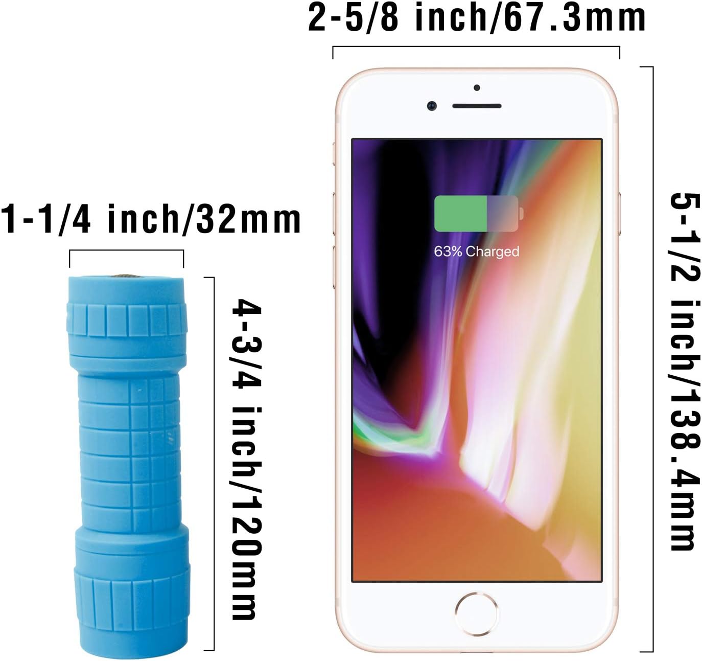 EverBrite 9-LED Flashlight 6-pack Impact Handheld Torch Assorted Colors with Lanyard 3AAA Battery Included (Hurricane Supplies, Camping, Hiking, Emergency, Hunting) - - 