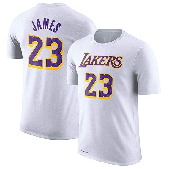 ENTHUSIAST Camiseta para Fanáticos L.A Lakers James # 23 ...