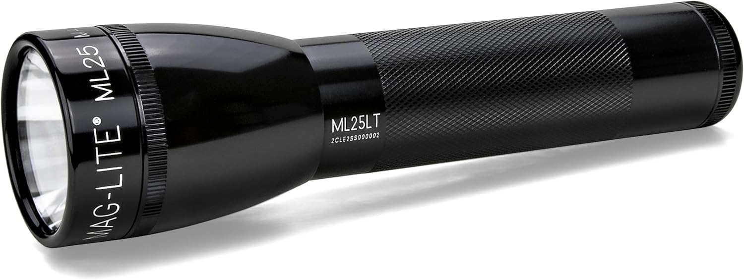 Maglite ML25LT 2C (Boxed) Black Mid Size ML88021-BRK